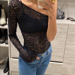 Never worn Lace bodysuit